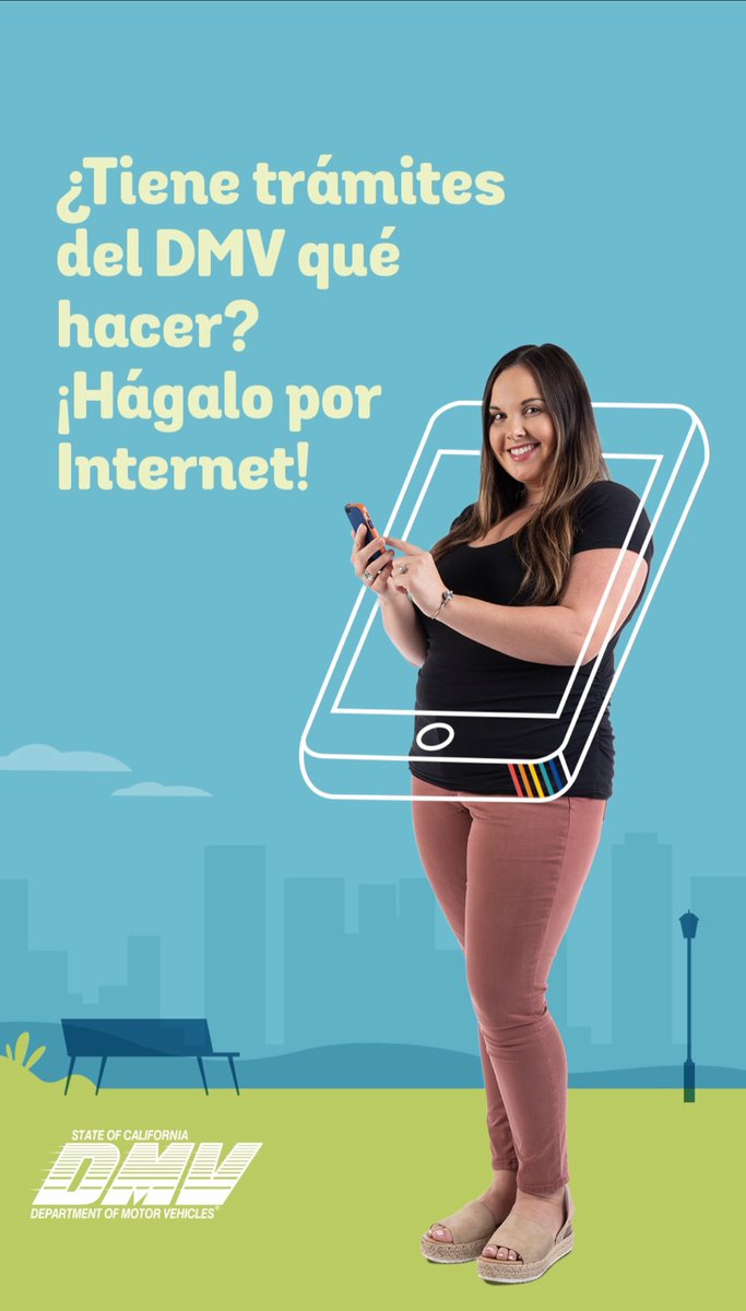 Esmeralda_Soria's tweet photo. ¡No visite una oficina del DMV! Con el sitio de Internet nuevo y mejorado de #CADMV, ahora puede renovar la matrícula vehicular, completar aviso de traspaso, solicitar calcomanías de reemplazo y mucho más. Visite https://t.co/iiCIrppPCX https://t.co/urZaVDTPjc