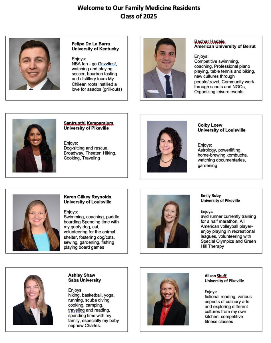 Welcome class of 2025! We can’t wait to work with you! #UofLMatchMadness