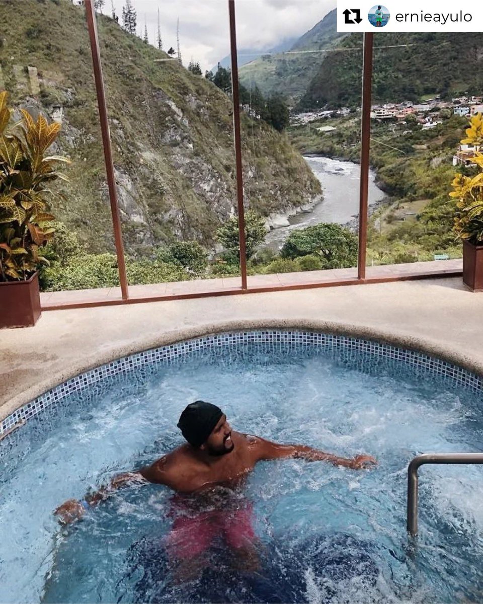 elrefugiospa's tweet photo. Que esperas para visitarnos en Baños de Agua Santa y disfrutar de nueestro hermoso complejo de piscinas cubiertas rodeadas de naturaleza? #spaecuador #experienciaelrefugiospa #turismodebienestar #ecuadoresbienestar https://t.co/bfgfGuepU0