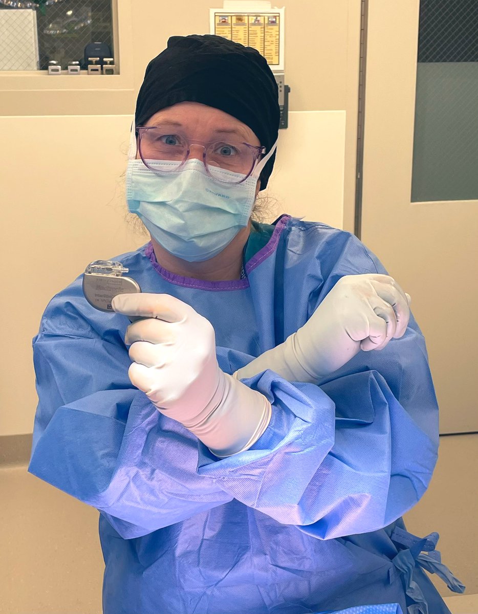 ChelciMacek's tweet photo. Congratulations, Dr. Melinda Hawkins, from Swedish Colon &amp; Rectal Clinic, Seattle, Wa on your first case with the InterStim X™ system today! #NextGenSNM #MedtronicEmployee https://t.co/Wiki0RL4YW