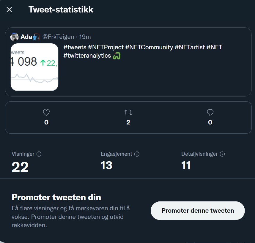 FrkTeigen's tweet photo. #NFTProject #NFTCommunity #nftart #NFTartist #NFT
#promotethis #twitteranalytics 🐍 https://t.co/aFYc0pXYyq