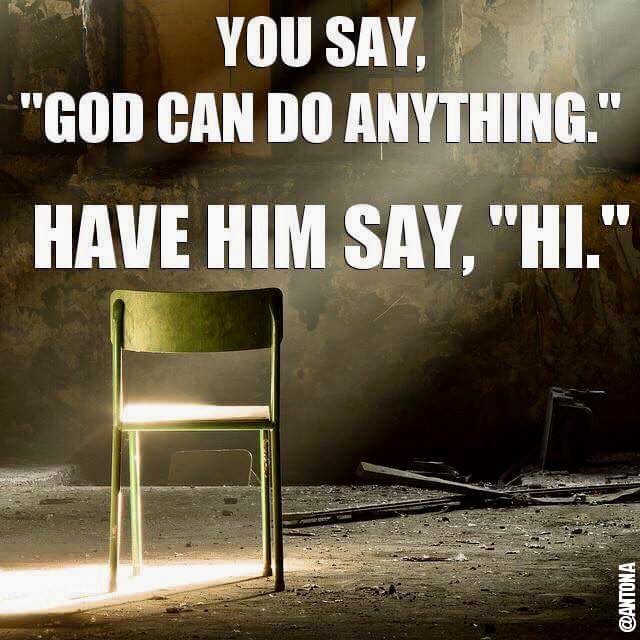 RtWingAllStars's tweet photo. @Paula_White Ha! God can't even silence his own critics.  #godFail #religion #Atheism https://t.co/tB7HEcLDek