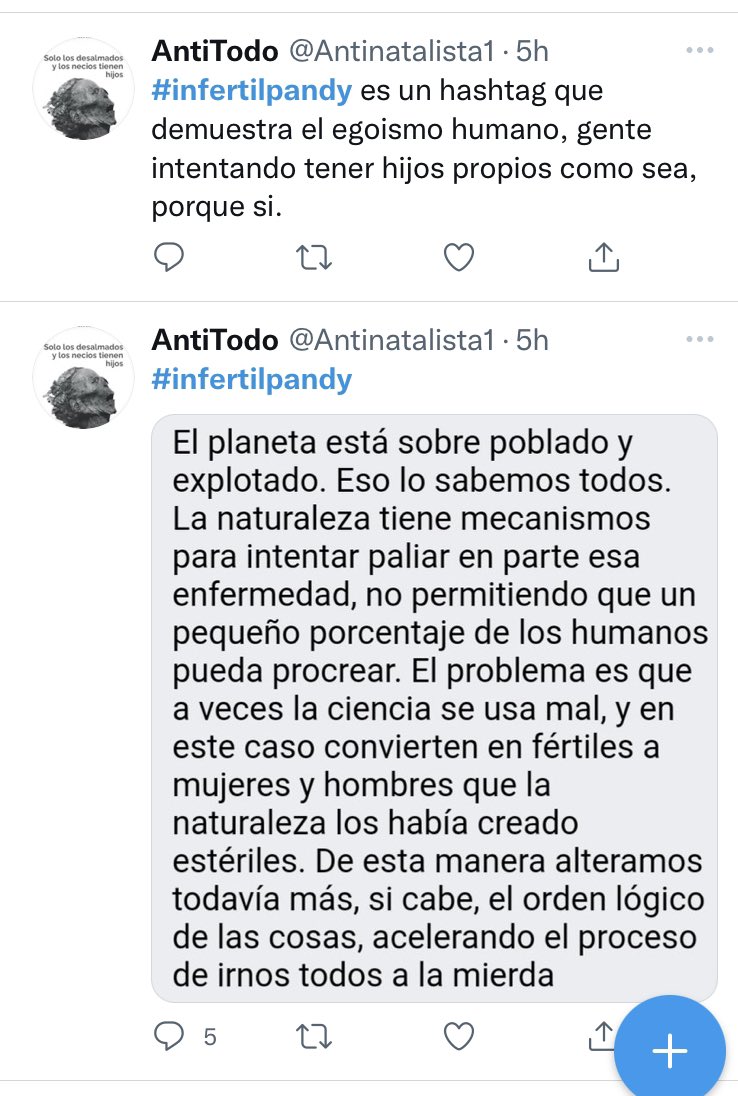 A ver si “algun@s” van cerrando el bote de pegamento y dejan los opiáceos de uso veterinario, porque tela como están las cabezas … #infertilpandy