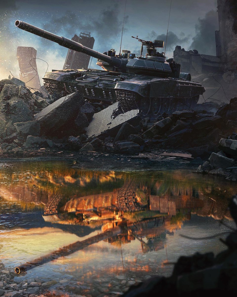 Peace &amp; War 🙏
(Rotate your Phone)
#NoWar #Tank #photoshop #adobe