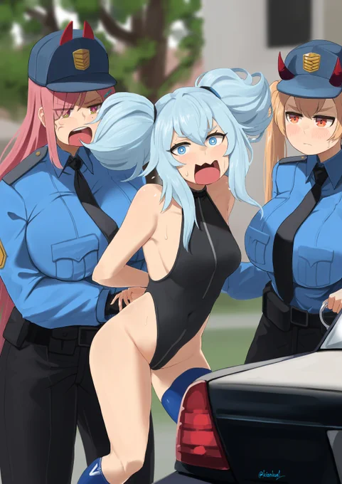 BREAKING NEWS: Local G&amp;K T-Doll arrested for indecent exposure
[commission] 