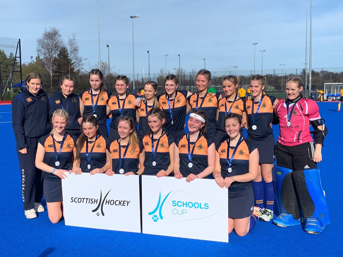 ThornbankHouse's tweet photo. We may compete against Woodlands and Glenbrae at inter-house… but gosh when our girls are together they make a mighty fine team. 

Congratulations to the teams who came runners up in the National Plate Final!  

#teamstrath #hockey  
@StrathallanSchl @strath_sport https://t.co/0pHxVzj2JH
