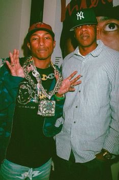 allinhiphop's tweet photo. Pharrell &amp; Jay Z https://t.co/5Wju1Fdqj9