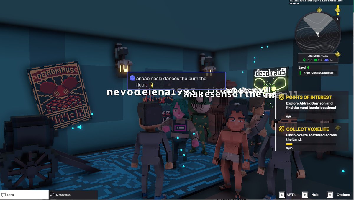 bloomy_wee's tweet photo. @TheSandboxGame @deadmau5 I just participated in the daily #SandboxAlphaS2Contest for a chance to earn up to 1,000 $SAND! Starting March 17 - Selfie with Deadmau5. Check out my screenshot below!
👇 #SandboxAlphaS2 https://t.co/CGOY8guntF