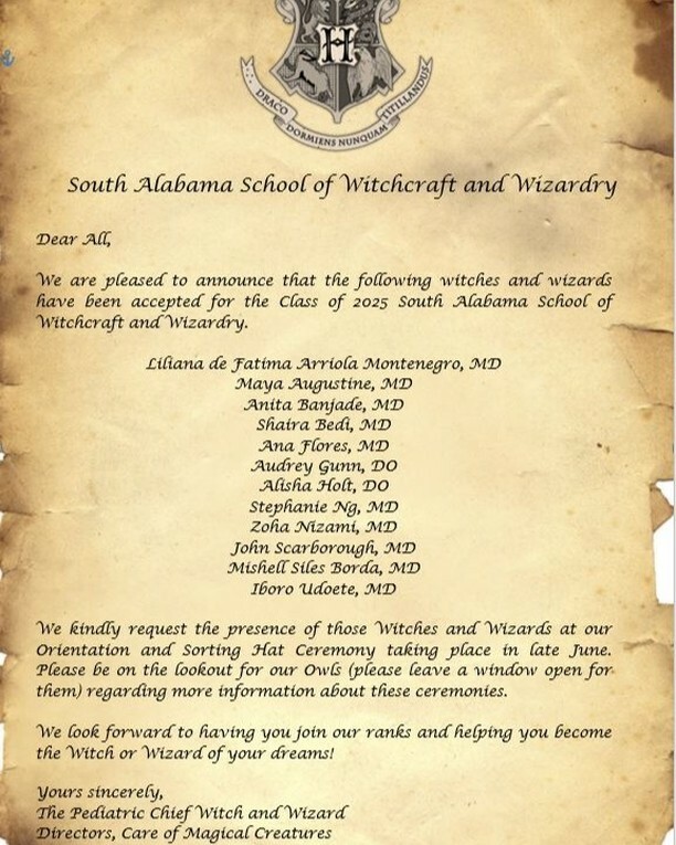 USA Pediatric Residency tweet media