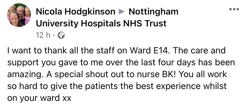 Nicola Grant-Hunter (@nicolaweason) on Twitter photo Came across this feedback well done E14 staff! 🙌🏻🙌🏻 <a href="/mbaker35/">michelle baker</a> <a href="/Rose_Exley/">Rose Exley</a> <a href="/E14Qmc/">Ward E14, QMC</a> Came across this feedback well done E14 staff! 🙌🏻🙌🏻 <a href="/mbaker35/">michelle baker</a> <a href="/Rose_Exley/">Rose Exley</a> <a href="/E14Qmc/">Ward E14, QMC</a>