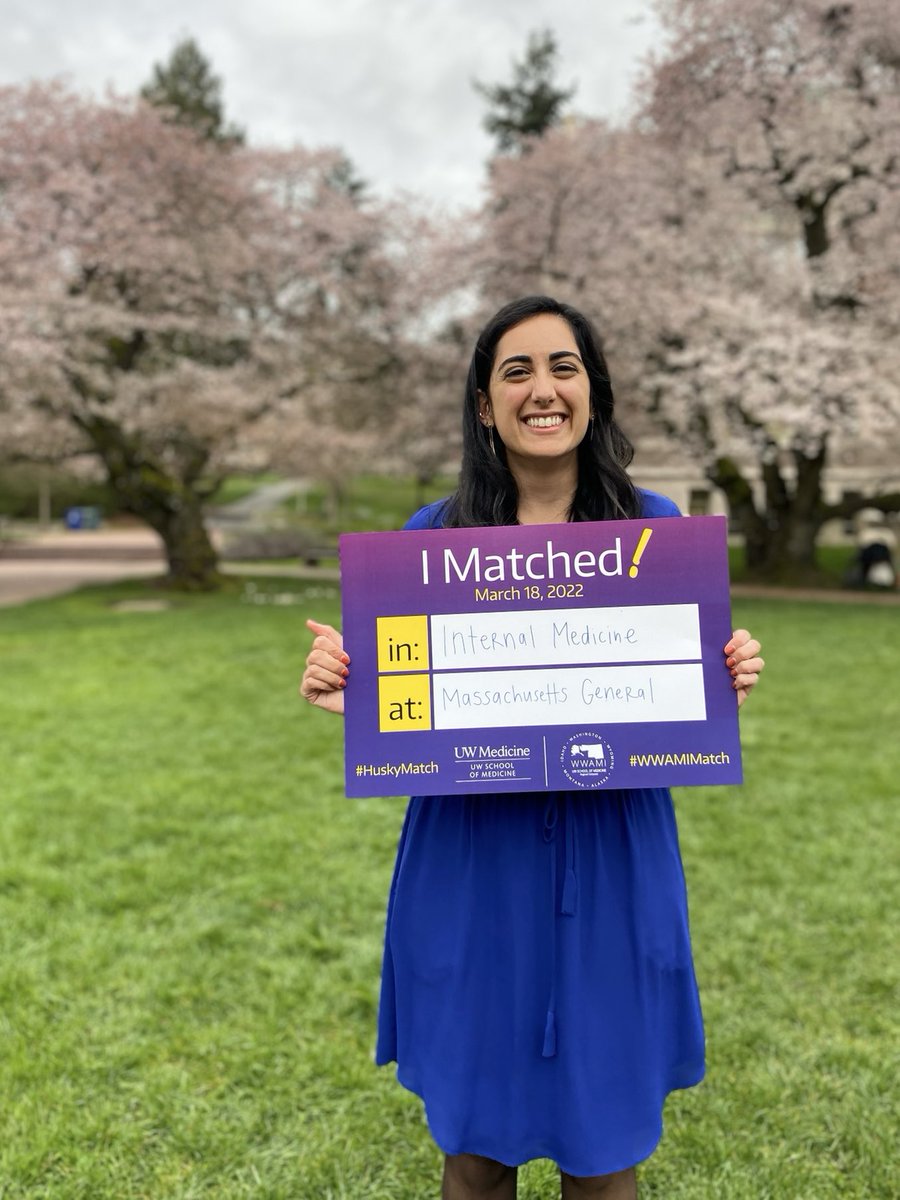 haya_jamali's tweet photo. Ecstatic to have matched at ⁦@mghmedres⁩ for residency - an absolute dream come true!! 

Endlessly thankful for the village of family, friends, and mentors that supported me along this journey. I will miss Seattle &amp; UW dearly but for now…Boston, here I come! https://t.co/hpuOP7Ri8k