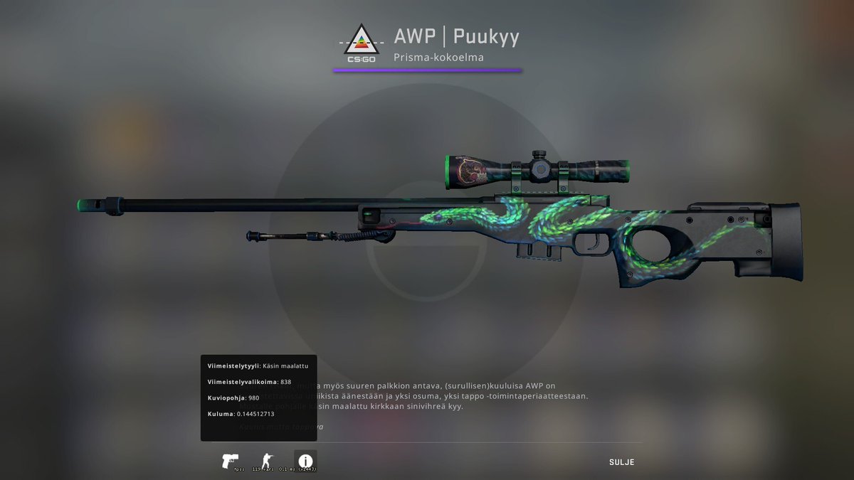 Rushmello on X: AWP Atheris mw giveaway. Retweet&follow to enter! Rolling  the winner in a couple of days.  / X