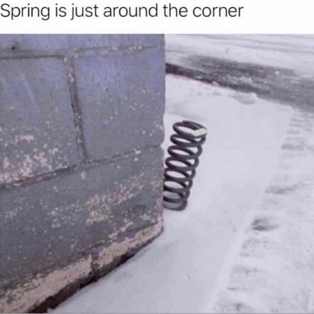 EdCrane77's tweet photo. @warrenkluck Thank God spring is just around the corner!! Crisis averted... https://t.co/805UTpQtVP