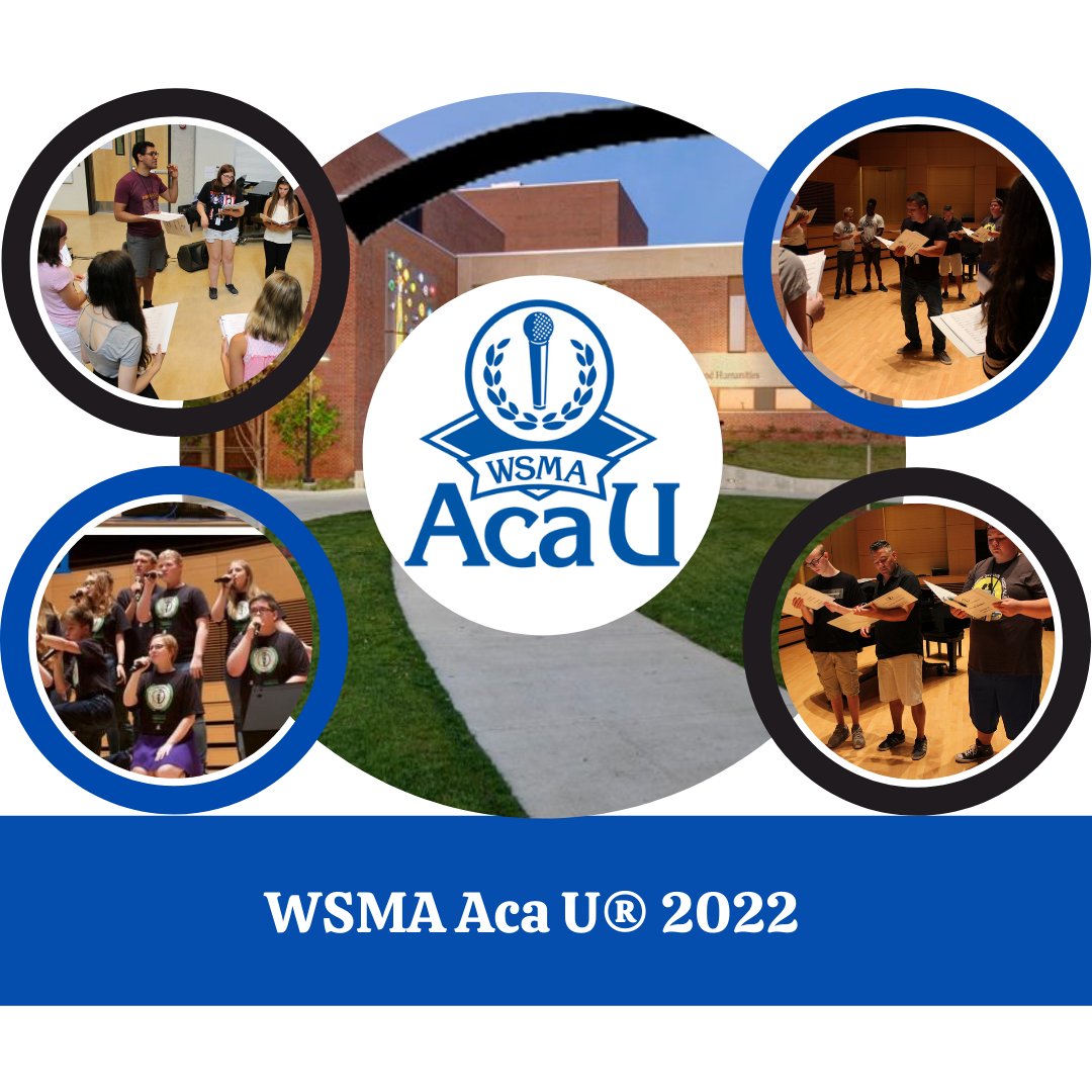 WSMA Aca U (formerly A Cappella University) tweet media