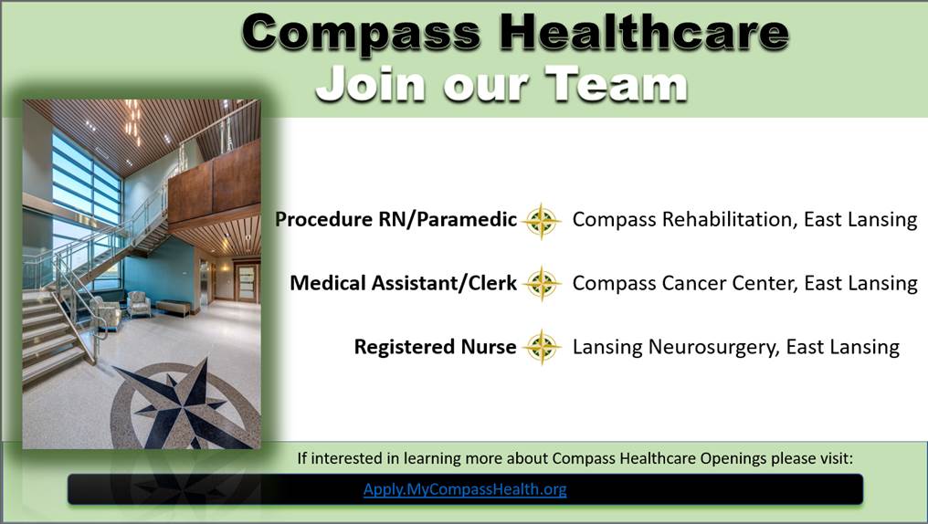 Compass_R_C's tweet photo. Join our Compass Health team! To learn more and apply for our open positions listed below, check out the link! 👉 https://t.co/FBgIHRhGiY https://t.co/UfmVVY6MFF