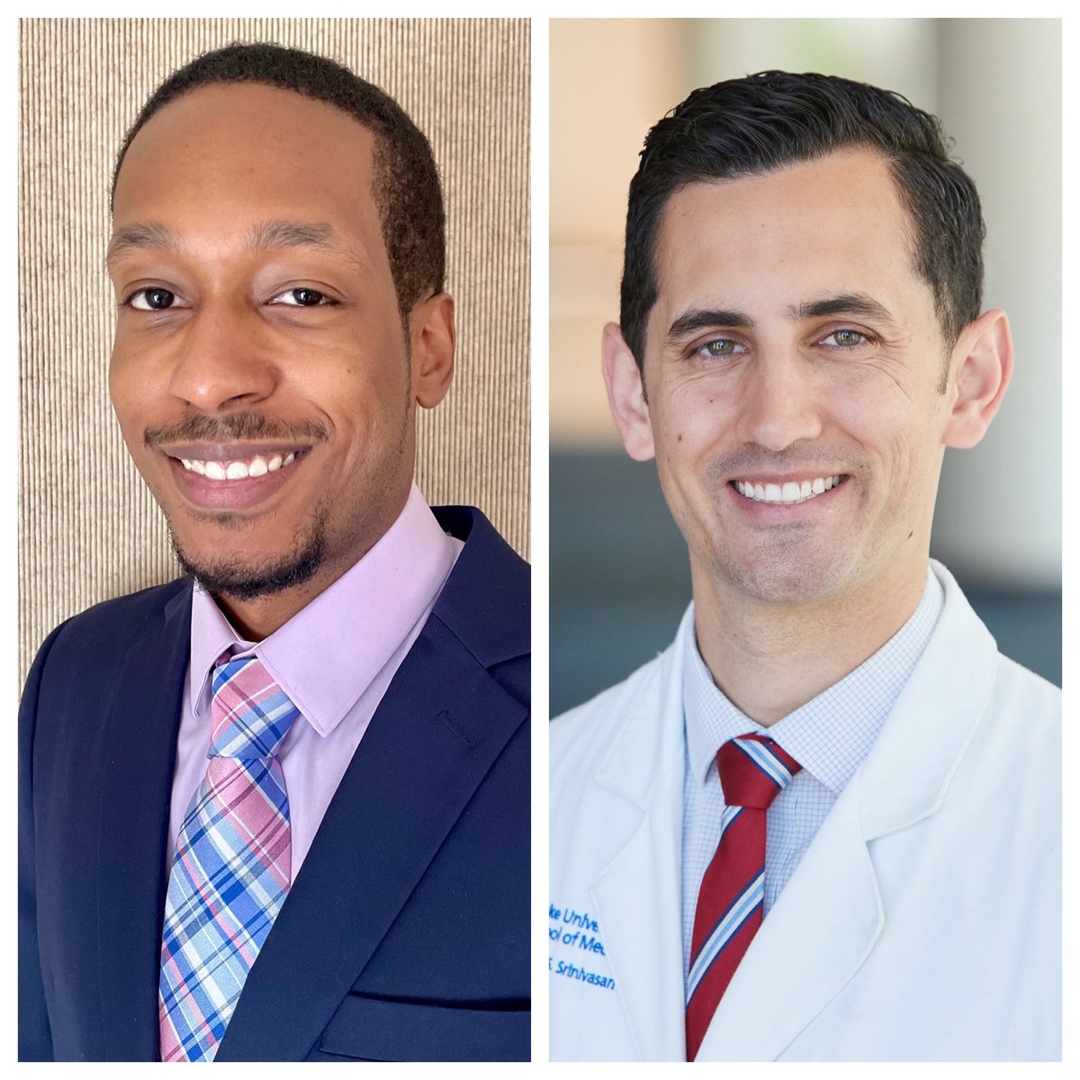 KhoiThanMD's tweet photo. The two best medical students I've ever mentored both matched into #neurosurgery today. Congratulations to @BarryCheaneyMD of @OHSUSOM who is staying @OHSUBrain and Ethan Srinivasan of @DukeMedSchool who is headed to @HopkinsNsurg! Proud of you guys!! https://t.co/c4yB3NdAe6