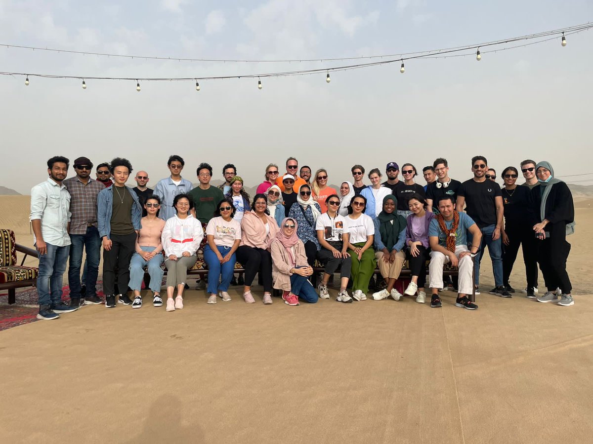 chemsstudents's tweet photo. Our ChemS Safari trip was a success! 🌵 🏜 🐪 Back to KAUST with great memories, new friends and lots of sand! 😅Thank you to our chair @ShmsLab for the treat! And @mariamyaghmour for organizing! https://t.co/9wuANrd0w1