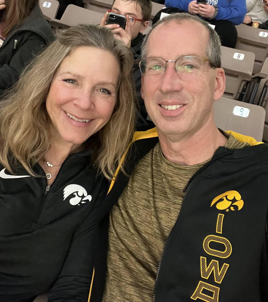 MidwestMcCoy's tweet photo. Let the #MarchMadness begin 🖤💛🖤 @IowaWBB  #caitlinclark #IowaWBB https://t.co/pYlydfDqBN