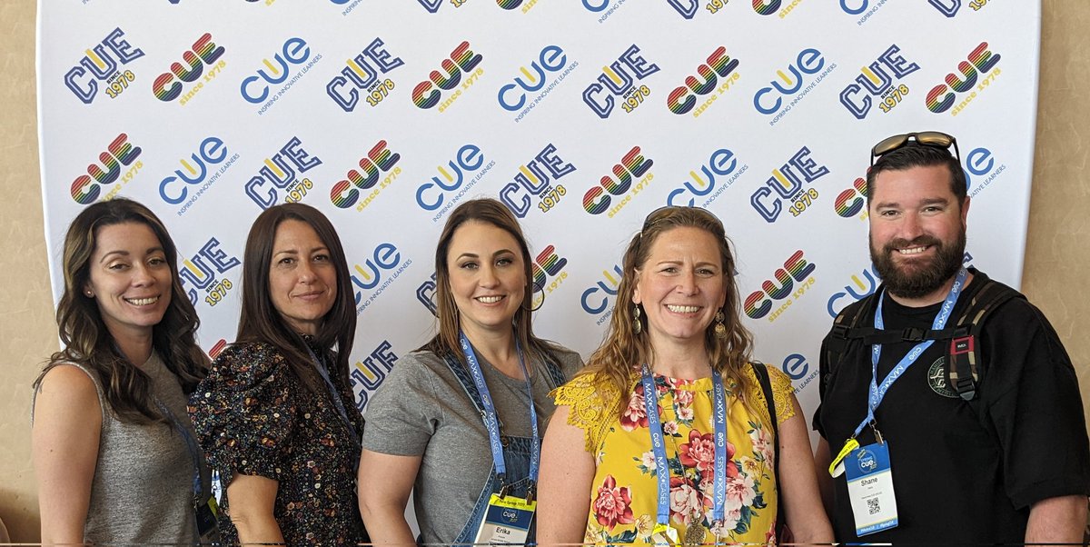 HistoryDoch's tweet photo. My PLC crew at CUE 2022 #jusdshares https://t.co/HLI1muSePi
