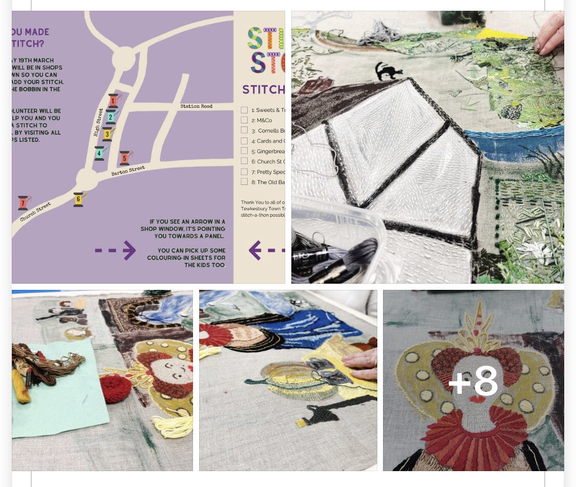 thathrecords's tweet photo. Explore Tewkesbury ( see map ) and all the wonderful things that are going on in our beautiful town…

This being absolutely one of them !

Add your stitch in time…

🎶🎶🤩🤩😘😘

https://t.co/2gGX1NiPov https://t.co/k4qeCxL2eX