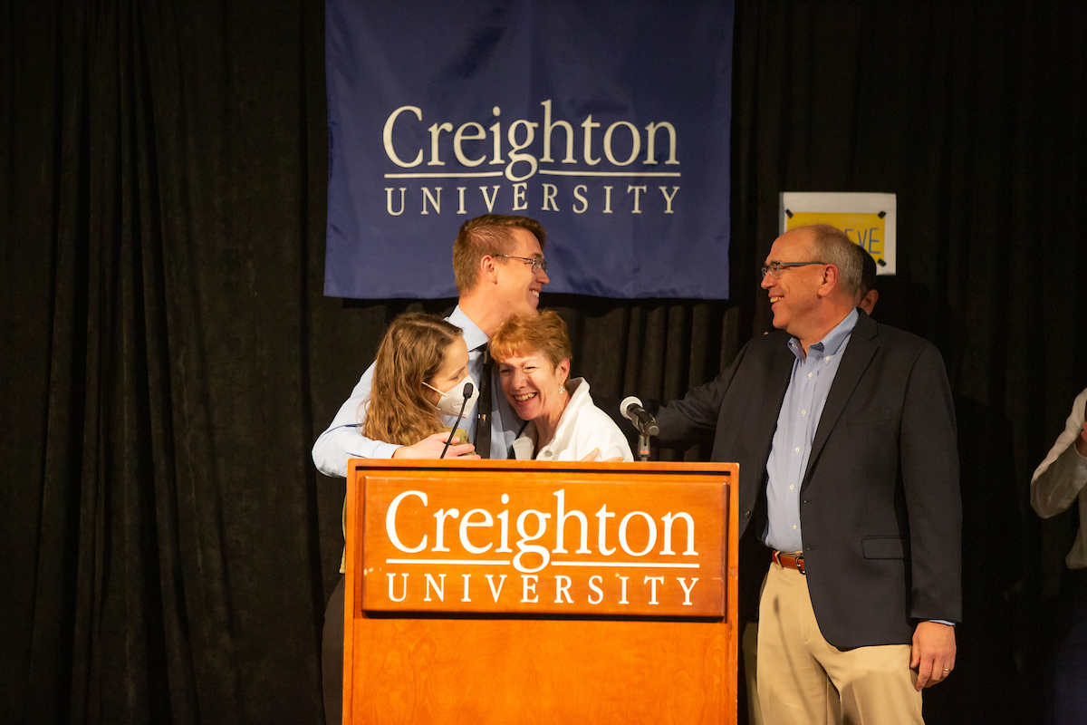 CreightonSOM's tweet photo. #MatchDay2022: Congratulations to @Creighton graduating seniors who discovered their residency matches this morning! #CreightonMatch https://t.co/V0lJdiBpXM