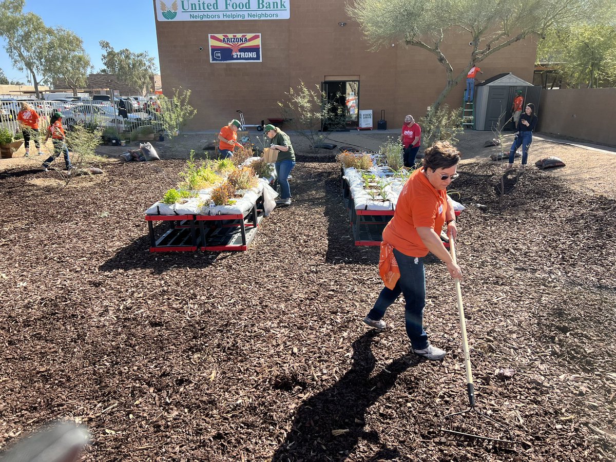 It was a great morning giving back to our community. Thank you United Food Bank and Urban Farming Education for all you do for our communities. #TeamDepot #HomeDepotStrong #givingback @D66Celest @GPsharkz @TeamDepot_Ryan @UnitedFoodBank @WeAreUFE