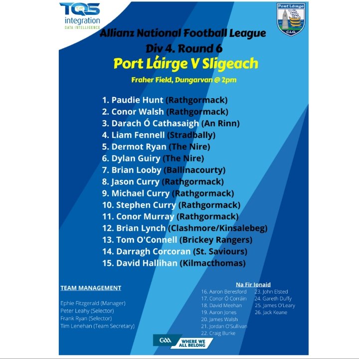 Waterford GAA tweet media