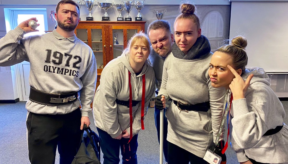 Ohalloran_Tara's tweet photo. Had fun dressing up with the #trunchbunch today. Mr Halliwell &amp; @MissPerkinFGS get my vote for best dressed 🅰️ for effort ✔️ Tickets are still available for our school show next week on parentpay- don’t miss out! @FlixtonGS @FGSperf_arts #matilda 🎭 https://t.co/LVGpdrGJVd