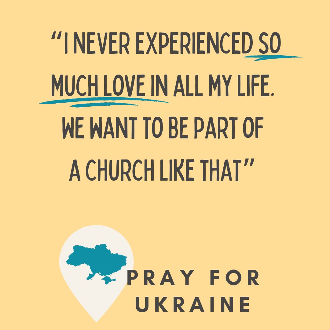 egmworld's tweet image. Last week, a young Sunday School teacher throgh EGM provided help and care for a Ukrainian mother with kids. Here is what she told us: “I NEVER experienced so much love in all my life. We want to be part of a church like that, please help us find one like yours in Italy”.