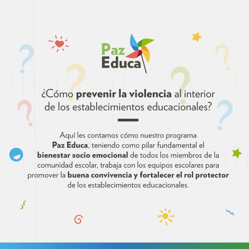 FPCIUDADANA's tweet photo. 🟣A raíz de los episodios de violencia escolar🏫 acontecidos en el país, entregamos información para el fortalecimiento de la #convivenciaescolar en las comunidades educativas a través de nuestro programa de intervención, basado en evidencia, desarrollado a través de @paz_educa
