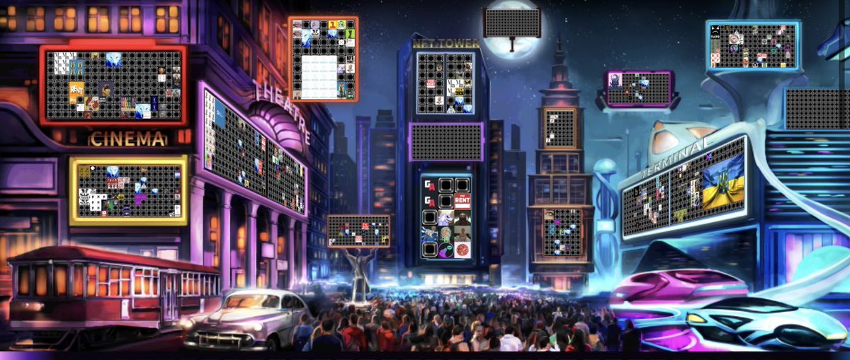 Dear friends, we remind you that you can upload pictures or links to the places on the billboards that you bought, thereby advertising your project, product or brand ☺️