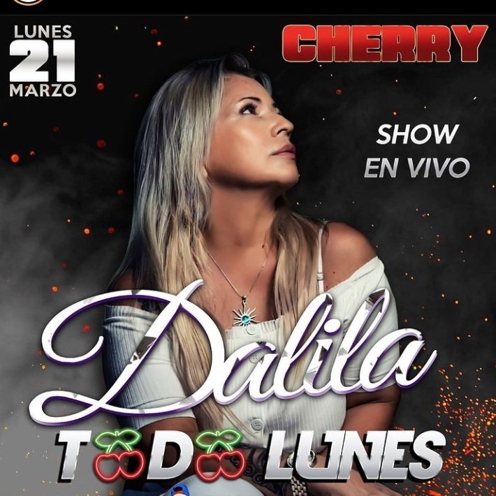 Este Lunes 21 de Marzo  hay Jodita Dalilera en Don Torcuato!!! 💥💥💥💥💥💣💣💣

Única Presentación, 🎉Dalila exclusiva para  Bs As y será en : 

🍒Cherry Disco - (Colectora Este Panamericana y Belgrano / Ex La Mónica) .

¡¡¡ Preparate con todoooooooooooooo !!!! 😎🥳