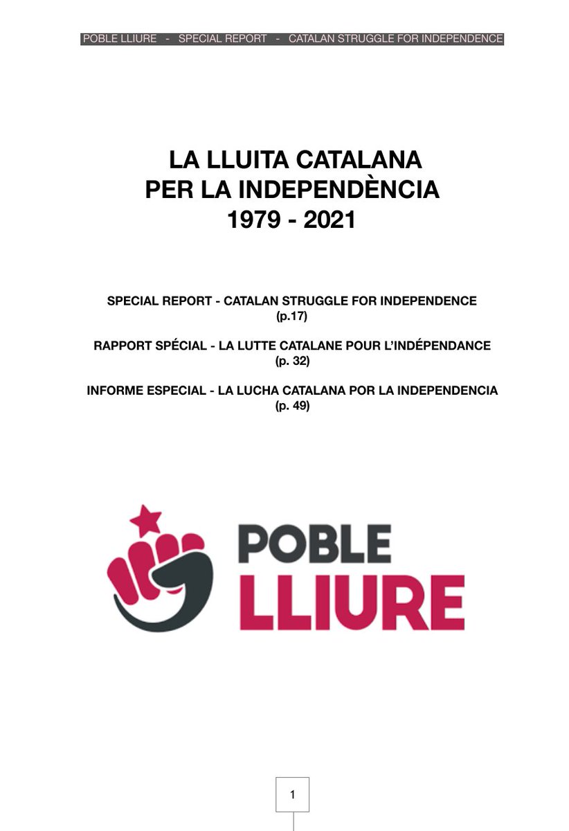 Poble Lliure Internacional 🎗 tweet media