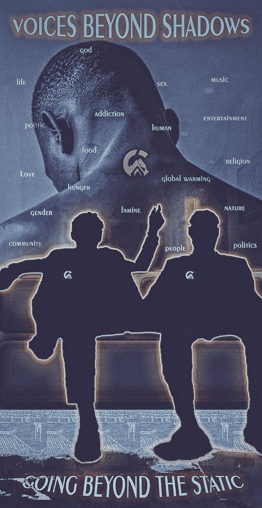 cavedwellerz's tweet photo. Voices Beyond Shadows @voicesbynd podcast coming to top your podcast list real soon🗿🗿🗿 https://t.co/5RrmOxgp2G