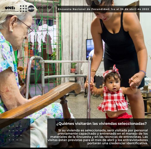 PrensaGtmo's tweet photo. 👉Encuesta Nacional de Fecundidad una herramienta necesaria para conocer el desarrollo futuro de nuestra población. 
#UNFPA #UNICEF #ONEI @CubaONEI https://t.co/rjZjhVfAr6