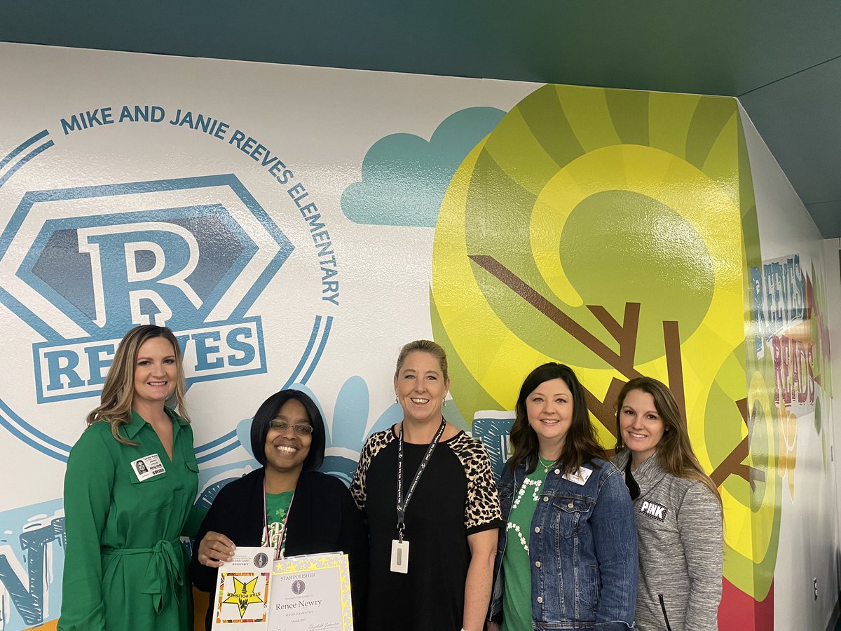Congratulations to Ms. Renee Newry at Reeves Elementary!! Ms. Newry is the March PEF Star Polisher recipient!! @PISDReevesElem