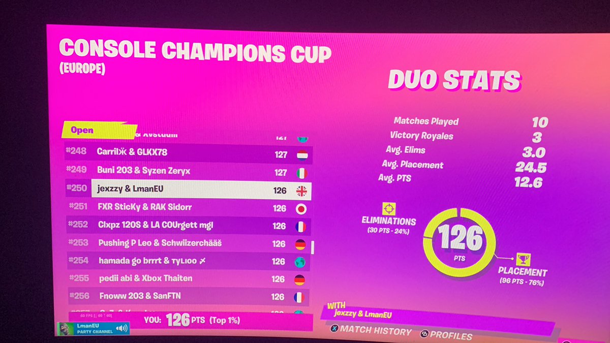 jexzzy1's tweet photo. QUALLED with 60fps player https://t.co/TxjkpEJ0TG