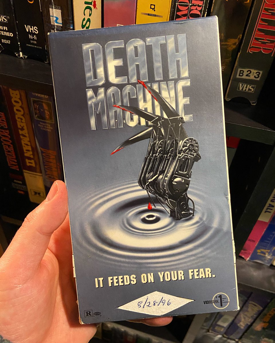 Spinning some Death Machine while I work on a design project.

Happy birthday, Brad.

#deathmachine #braddourif #vhs #vhscu #horrorvhs