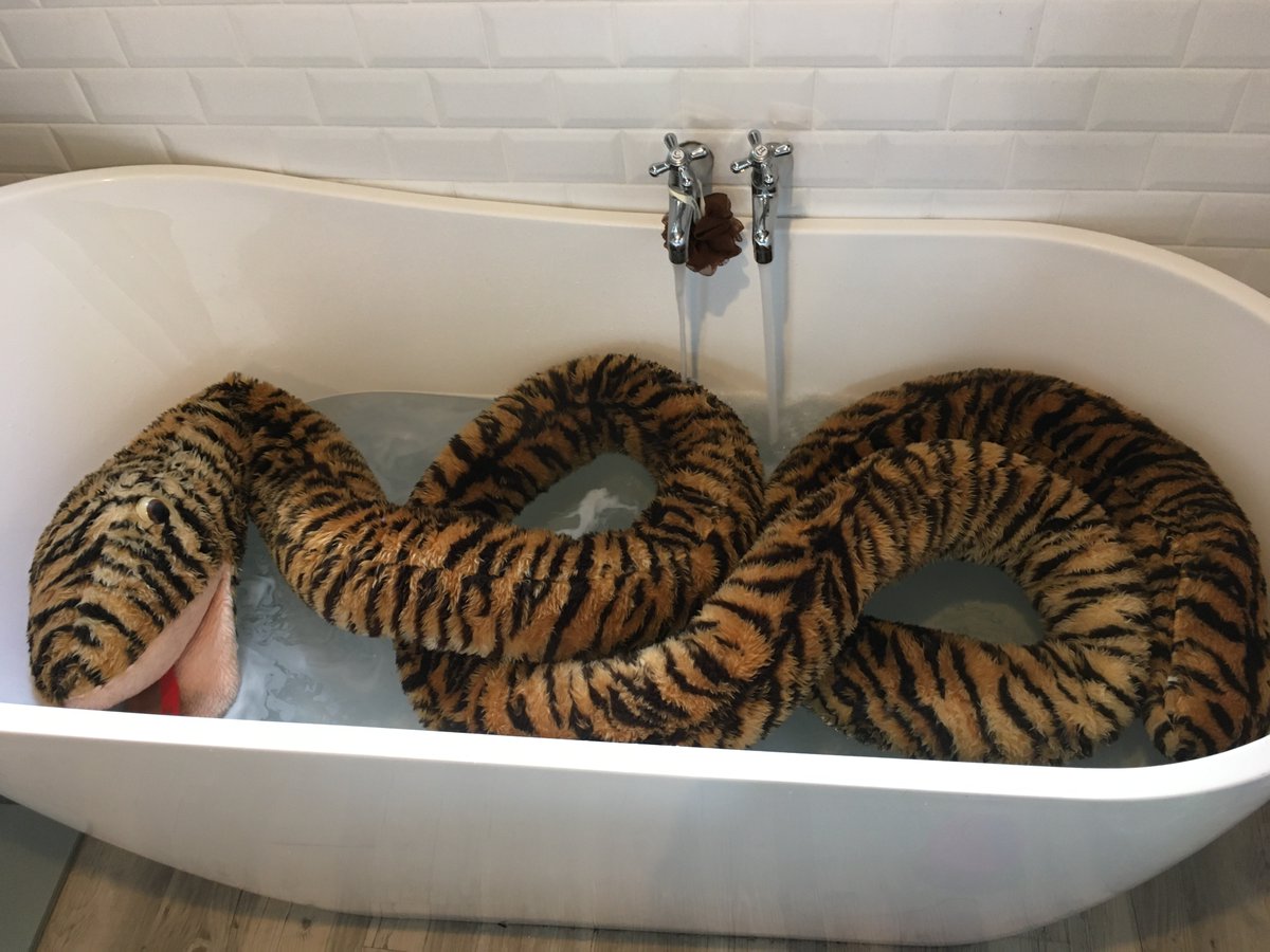 brudgo's tweet image. bath time...
