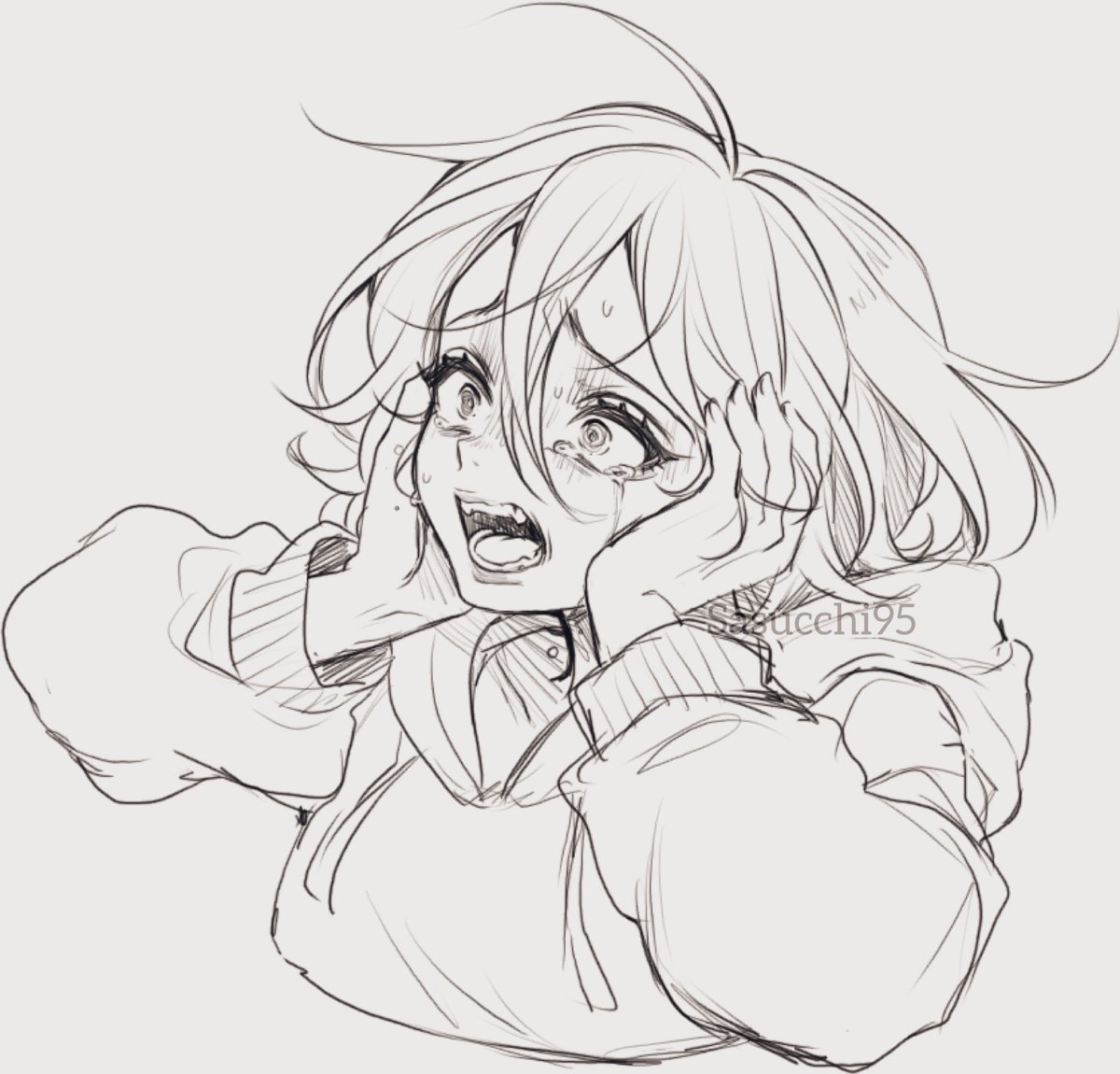 sasuchi95's tweet photo. Anxiety doodle https://t.co/IkOZHSMD4K