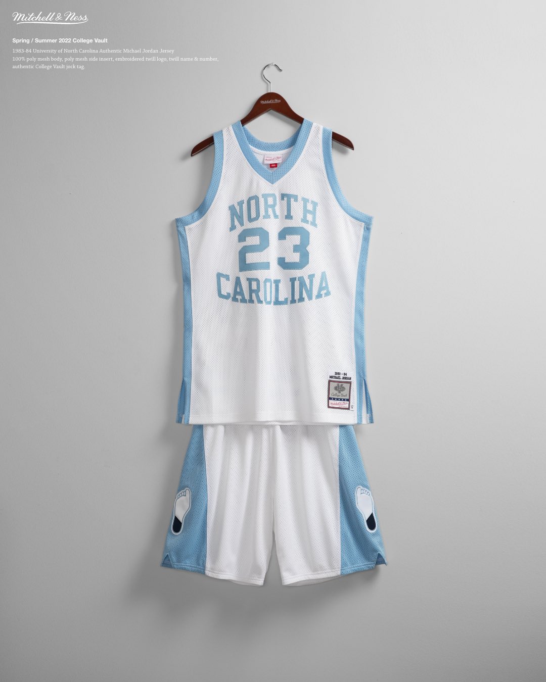 Michael Jordan University of North Carolina Throwback NCAA