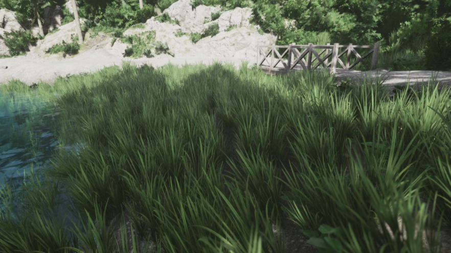 Kotaku's tweet photo. One dev says he's created the 'best grass' in video games, daring other devs to one-up him: https://t.co/cLlx9KCOm3 https://t.co/Yv0xmtrQId
