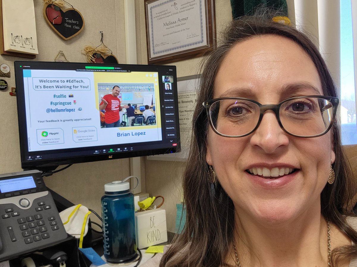 Awesome presentation! #selfie #springcue #springcue22 <a href="/hellomrlopez/">Brian Lopez 🖍️</a>