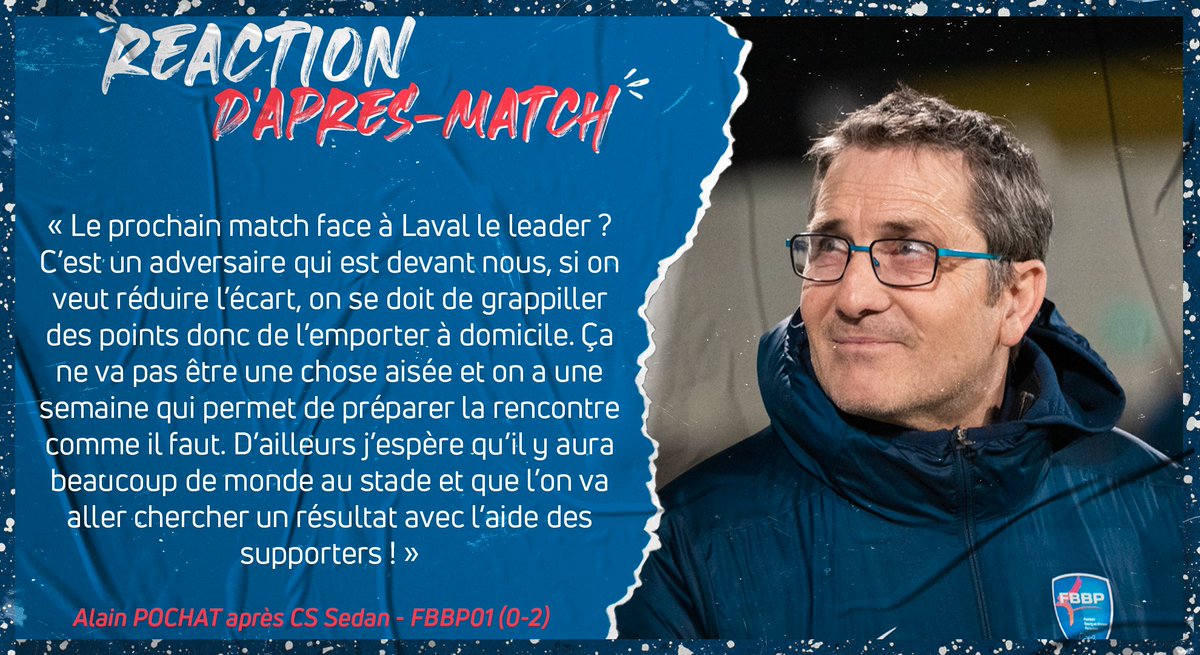FBBP01's tweet photo. 🎙𝗥𝗘𝗔𝗖𝗧𝗜𝗢𝗡𝗦 𝗗'𝗔𝗣𝗥𝗘𝗦-𝗠𝗔𝗧𝗖𝗛
💬 Revivez le résumé du match avec Alain #Pochat qui revient sur cette belle victoire bressane ⤵️
🔗 https://t.co/lm1gJT5xUn
〰
#TeamBressan 🔵⚪ https://t.co/UtsfLHTs9K