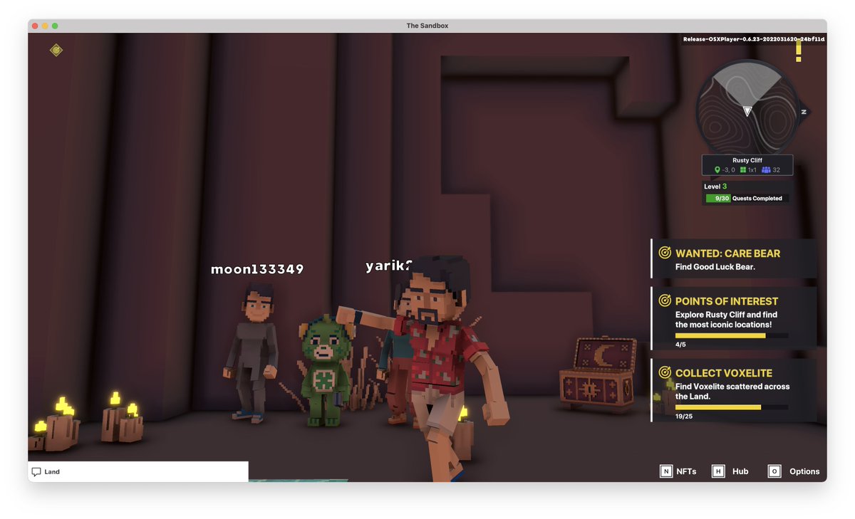 amityrileysan's tweet photo. @TheSandboxGame I just participated in the daily #SandboxAlphaS2Contest for a chance to earn up to 1,000 $SAND! Starting March 18 - Find The Good Luck Bear. Check out my screenshot below!
👇 #SandboxAlphaS2 🙂 https://t.co/e8bc02ua3O