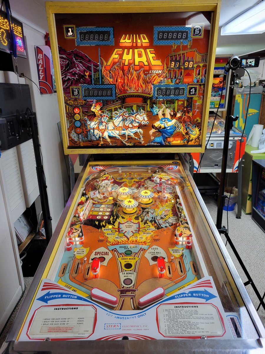 turbografx7's tweet photo. Would Fyre
Tonight at 8 PM Central
https://t.co/VNUsJpEpq6
@buffalopinball
#arcade #stern #buffalopinball #gameroom #classicpinball #70s #vintagepinball #sternelectronics #earlysolidstate https://t.co/o9oboIU8FI
