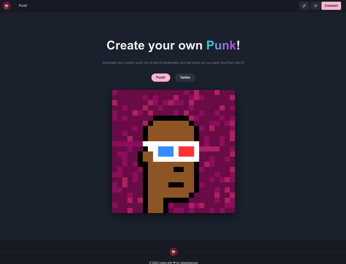 urbanisierung's tweet photo. Planning to launch #diypunks on mainnet in the next couple of days. My first ETH mainnet deployment! https://t.co/OwlKy9LFiC