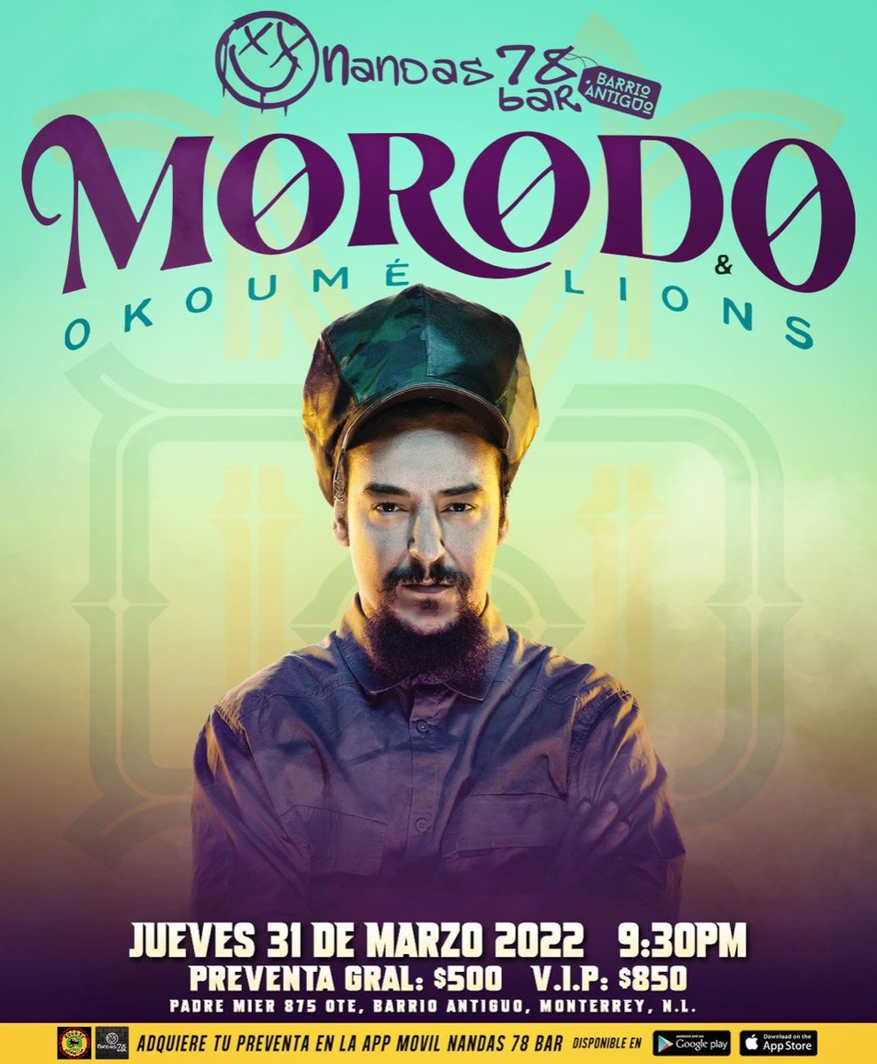 MorodoStyle's tweet photo. NEXT STOP ➡️ MÉXICO 🇲🇽

24 de marzo - Guadalajara - @TeatroGalerias 
26 de marzo - CDMX - @circovolador 
31 de marzo - Monterrey - @nandas78bar 

Entradas en: 🇲🇽🎟️
https://t.co/OLtwLw6fZA y app nandas 78 bar

👇🏽👇🏽👇🏽🚀🚀 https://t.co/srj7buFY5k https://t.co/VjPHltxXzV