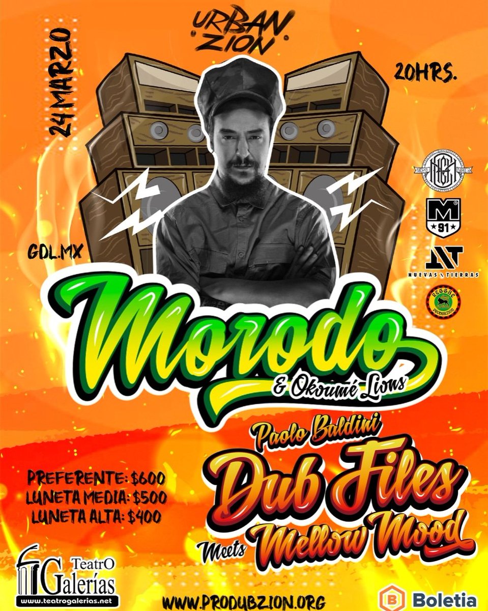 MorodoStyle's tweet photo. NEXT STOP ➡️ MÉXICO 🇲🇽

24 de marzo - Guadalajara - @TeatroGalerias 
26 de marzo - CDMX - @circovolador 
31 de marzo - Monterrey - @nandas78bar 

Entradas en: 🇲🇽🎟️
https://t.co/OLtwLw6fZA y app nandas 78 bar

👇🏽👇🏽👇🏽🚀🚀 https://t.co/srj7buFY5k https://t.co/VjPHltxXzV