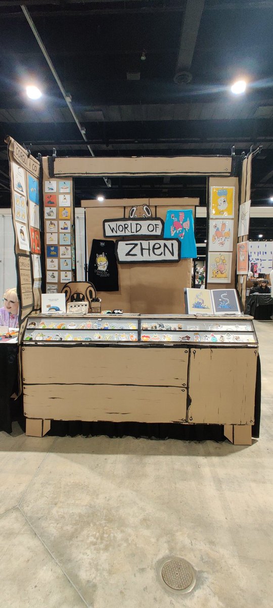 corgli's tweet photo. All set up at booth i10 GalaxyCon Richmond! I'll be here slinging all my things from Corgli &amp; Co, @hellowearerats, @giveafluff, and @worldofzhen all weekend. https://t.co/mrM5jiM0j1